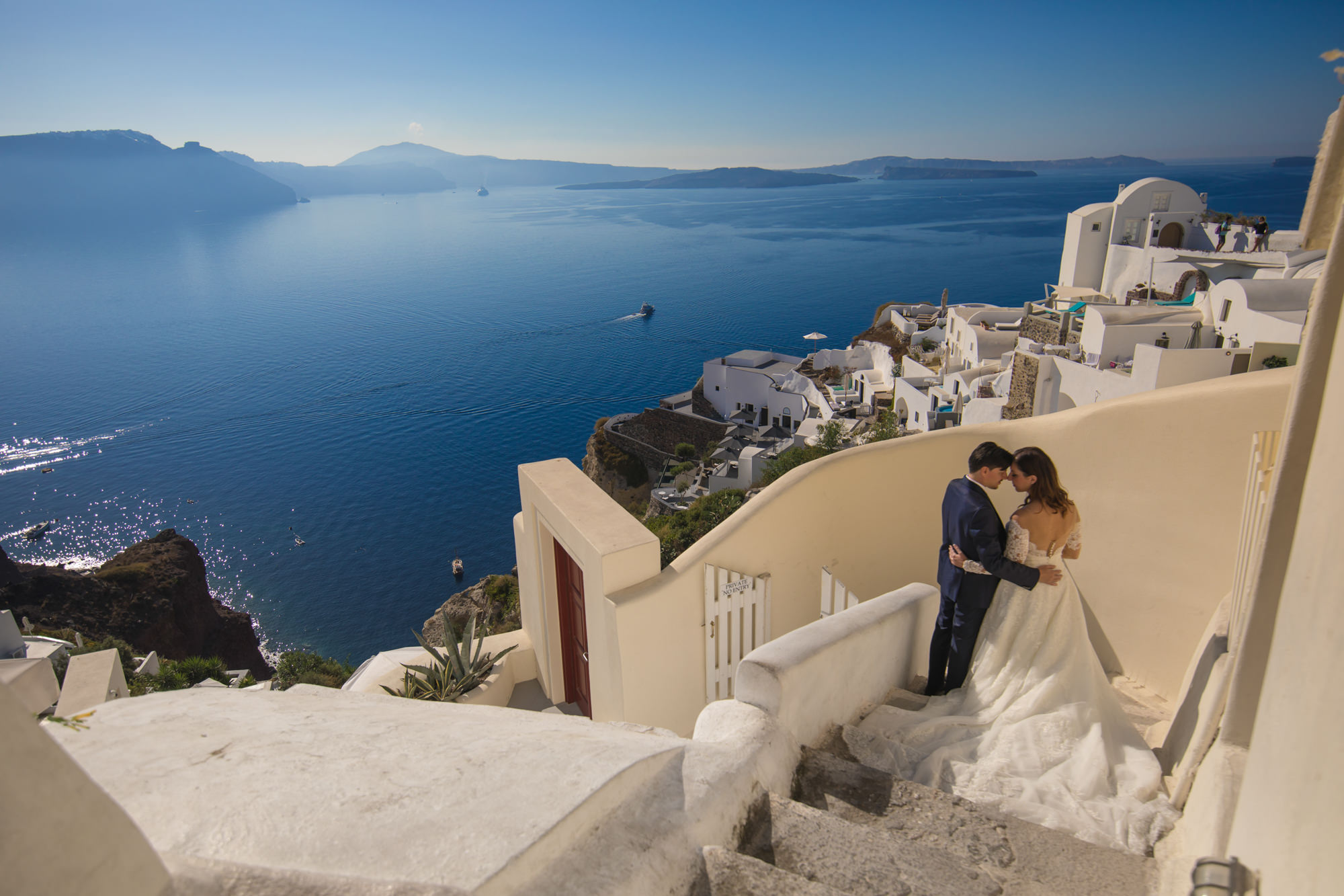 Destination Wedding Photographer in Santorini