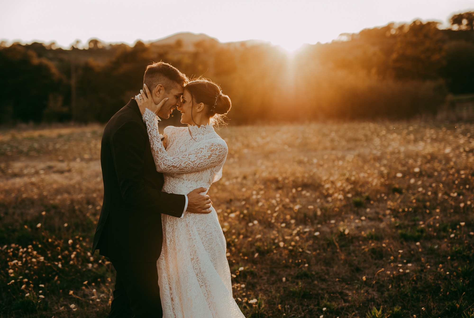 Il fascino romantico di un matrimonio a Caserta Vecchia